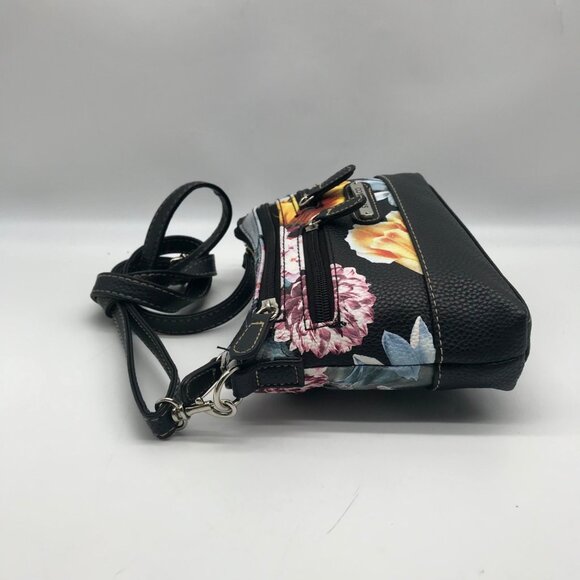 Stone & Co Faux Leather Floral Crossbody Bag - Picture 3 of 10